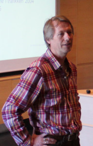 Bilde av Jørgen L. Lorentzen fra seminar om Trafikk & Kjønn, mars 2011